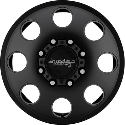 AR204 Baja Dually Satin Black - Front