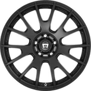 Motegi Racing MR118 MS7 Matte Black 17"x8" 5/100.0 P45